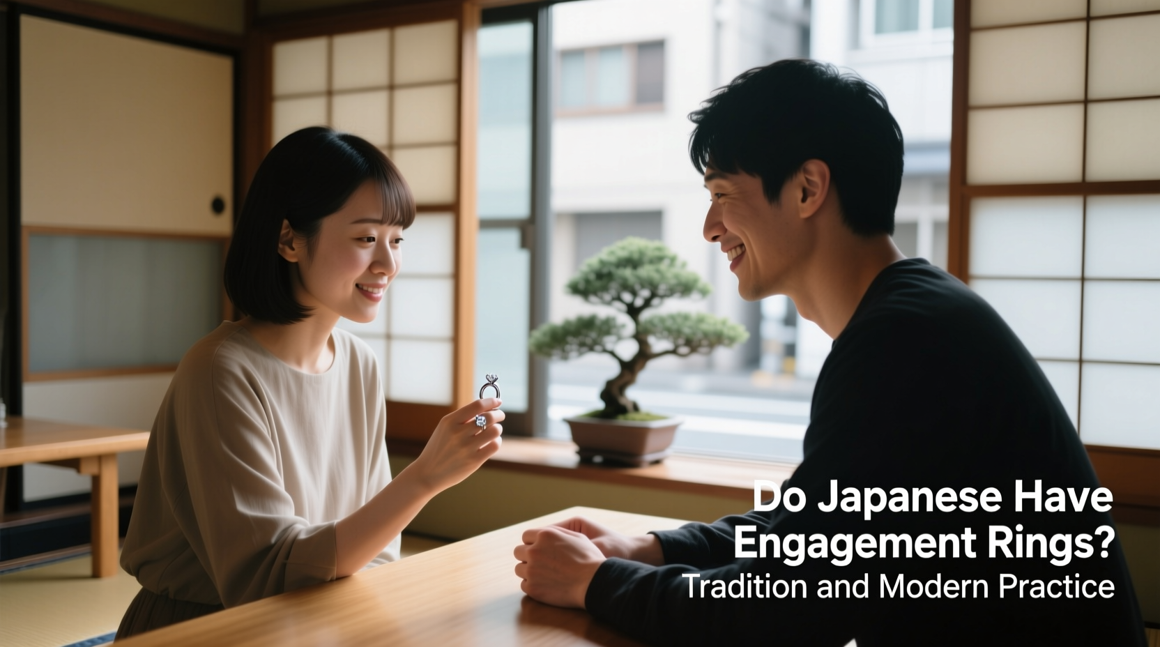 Japanese engagements—where rings exist, but aren’t always center stage
