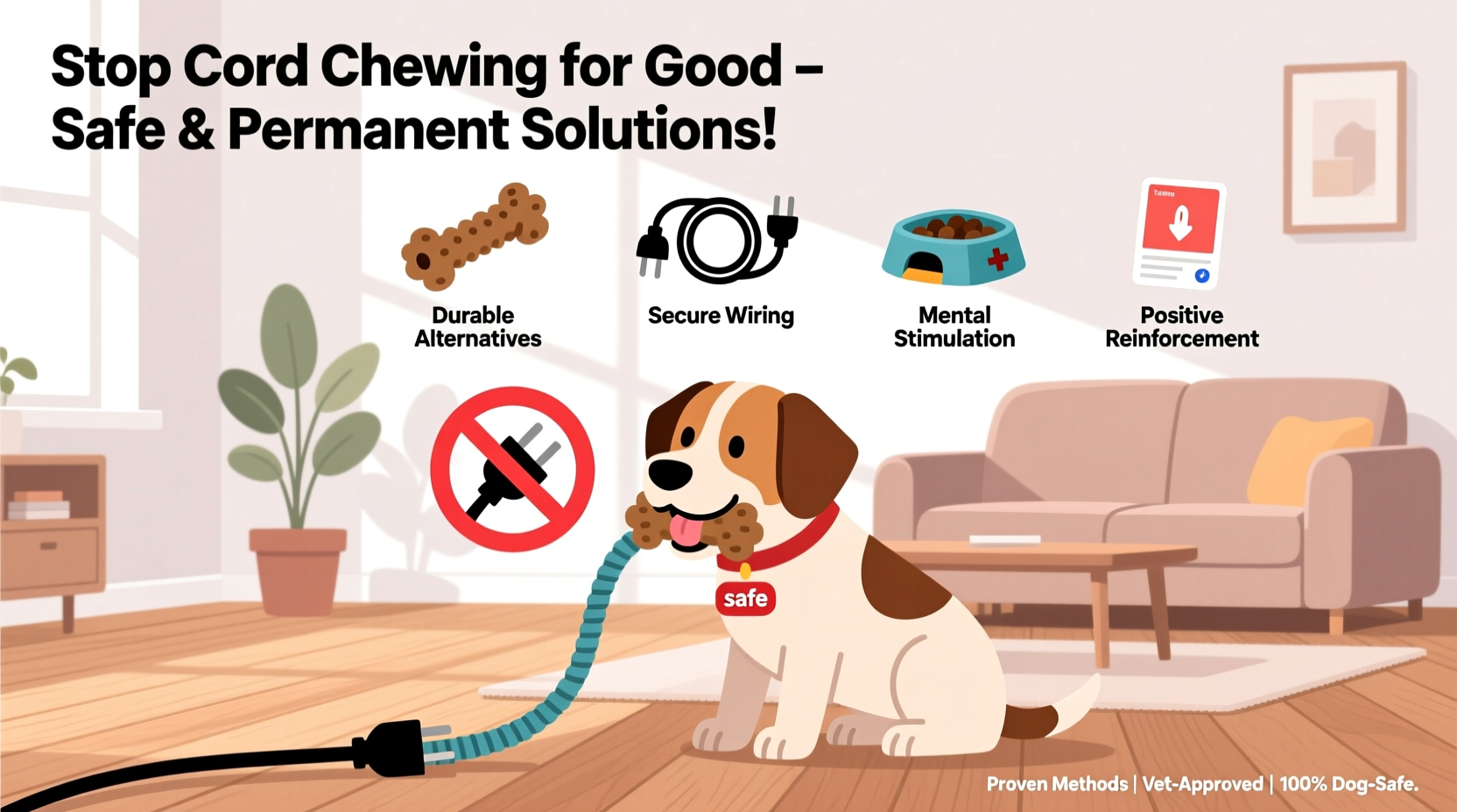 effective strategies to prevent your dog from chewing cords safely and permanently
