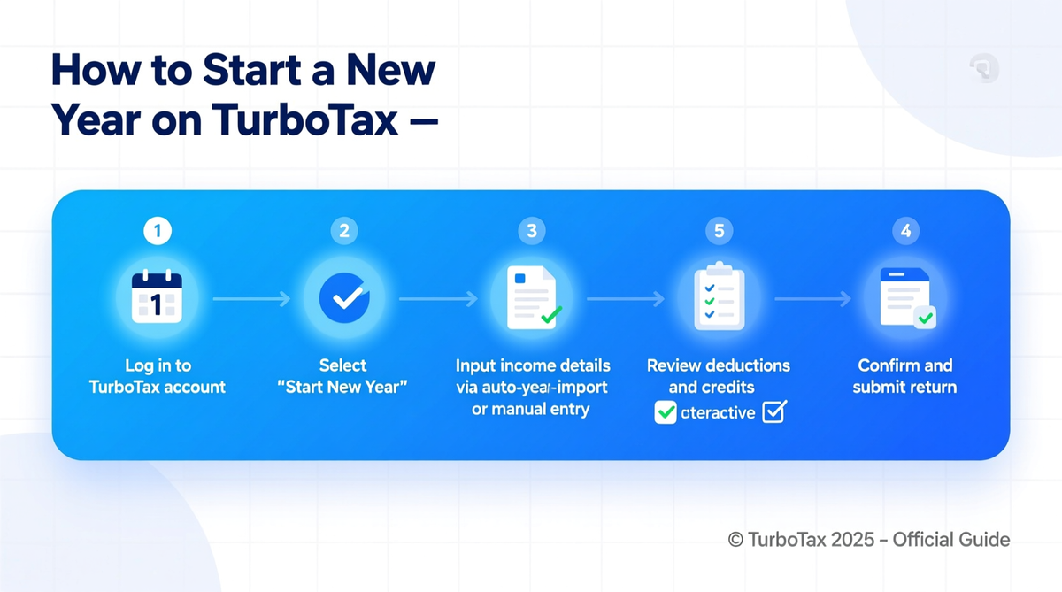 How to Start a New Year on TurboTax: A Step-by-Step Guide