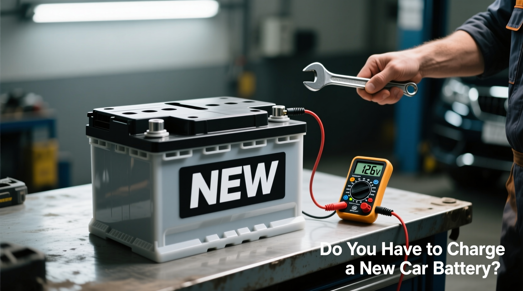 do you have to charge a new car battery