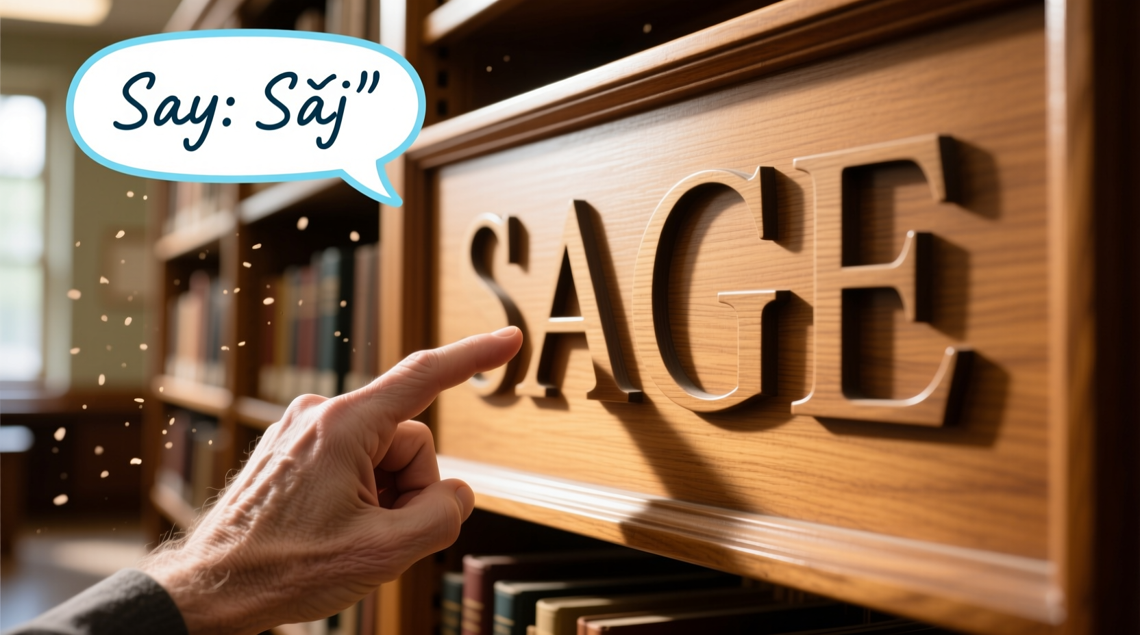 how do you pronounce sage