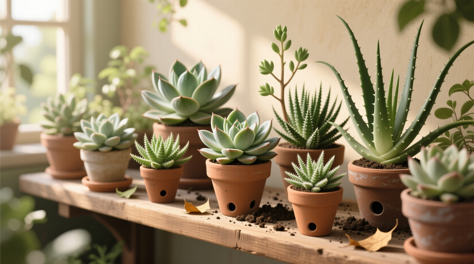 mix succulent plants Set of 6 - Succulent Mix Set main image 1