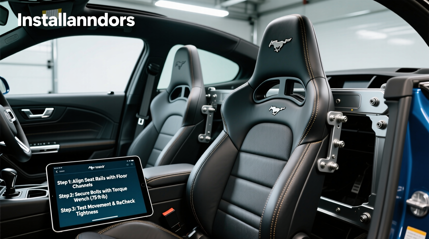 mustang bucket seats installation 2026