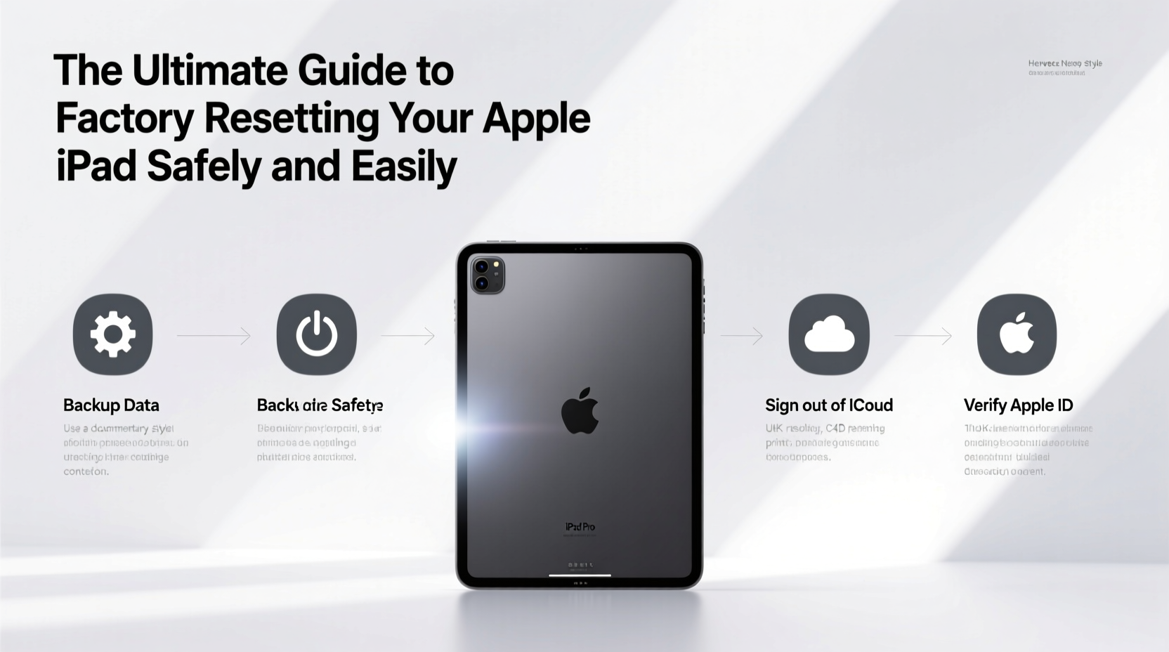 the ultimate guide to factory resetting your apple ipad safely and easily