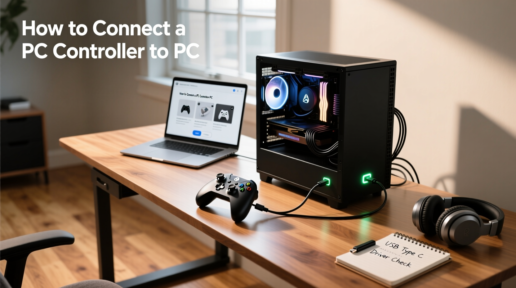 How to Connect a PC Controller to PC – 2026 Guide