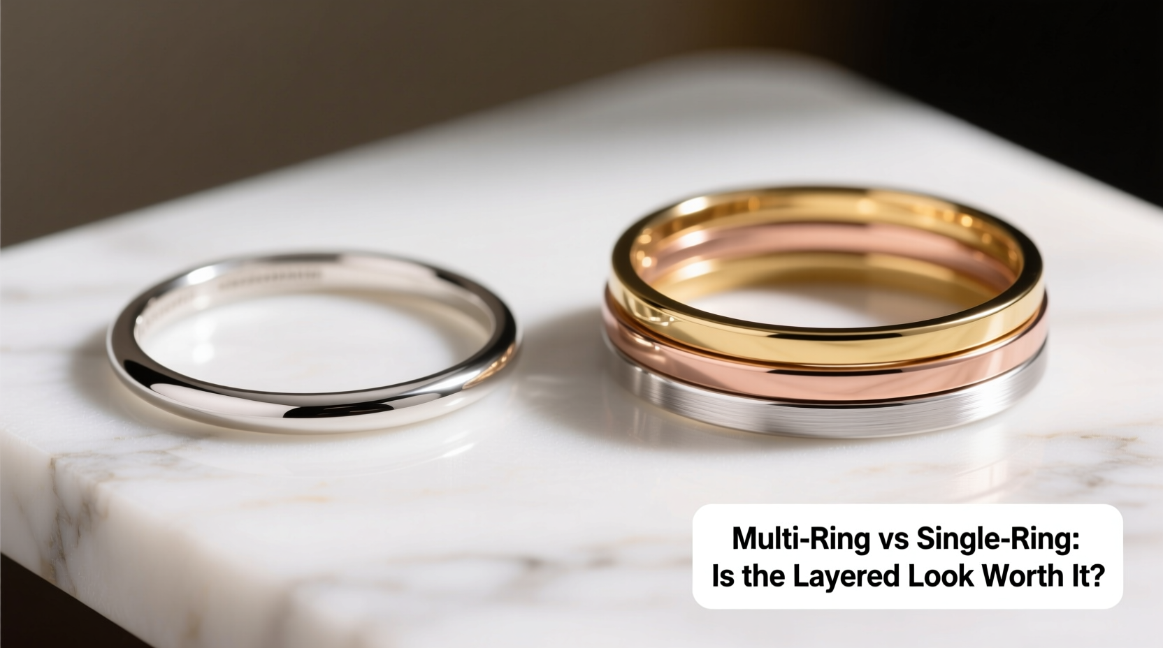 multi ring vs single ring bracelet is the layered look worth it