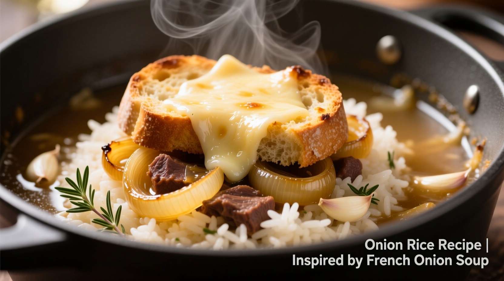 French Onion Soup Rice Recipe: 30-Minute Comfort Food
