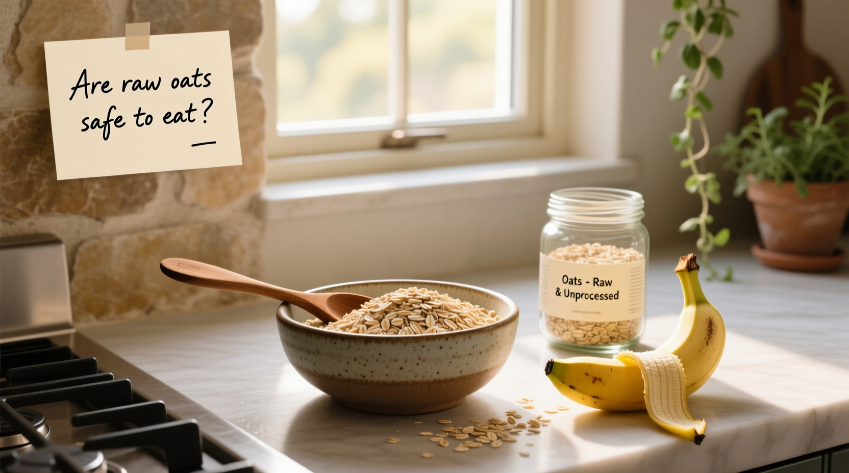 are raw oats safe to eat 