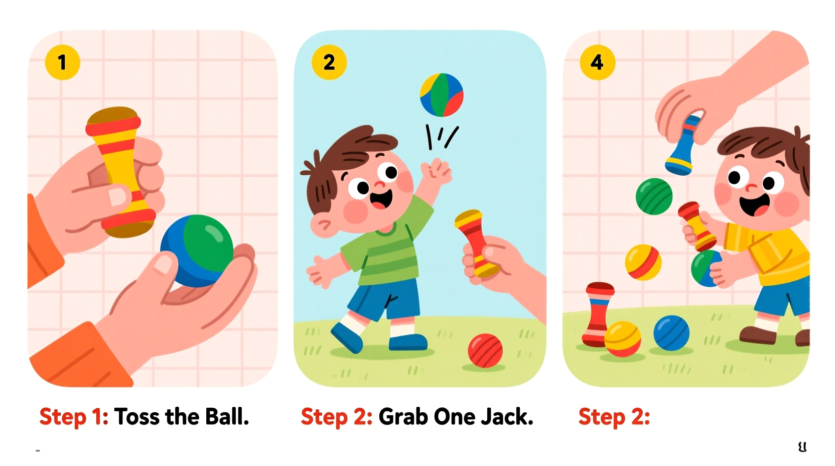 easy and fun guide how to teach kids to play jacks step by step