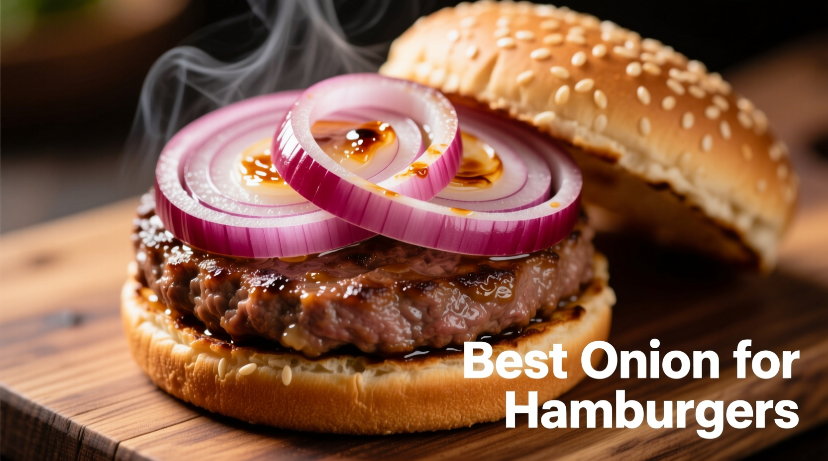 best onion for hamburgers