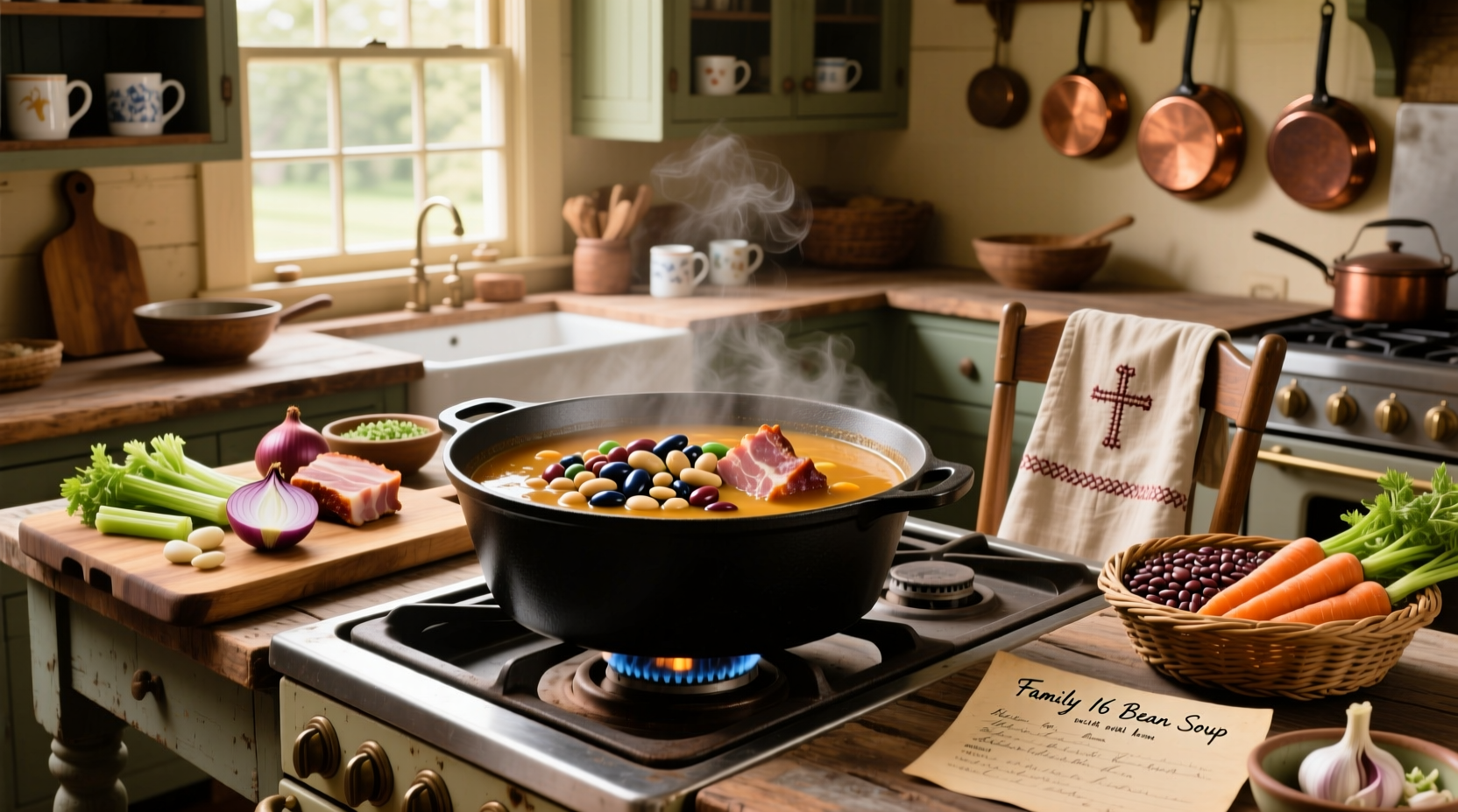 16 bean soup with ham recipe guide