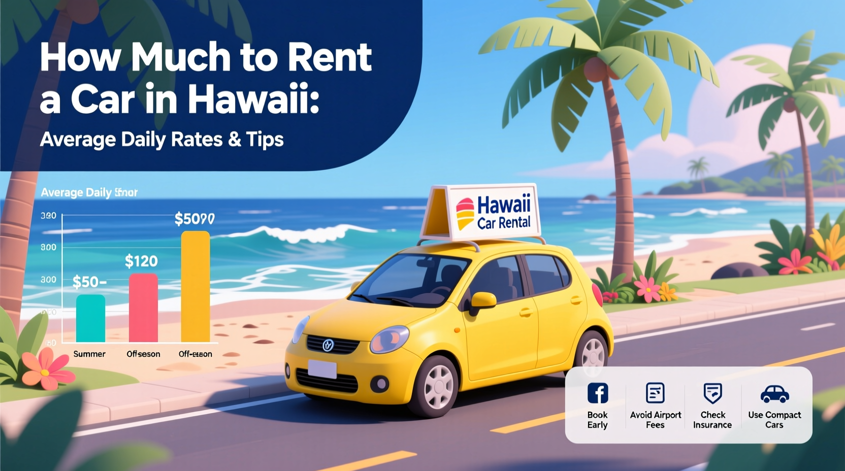 how much to rent a car in hawaii