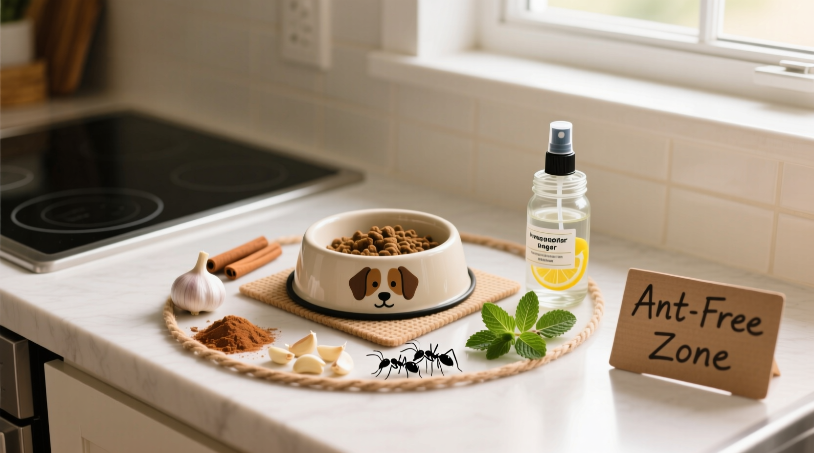 effective strategies to keep ants away from your dogs food bowl naturally and safely