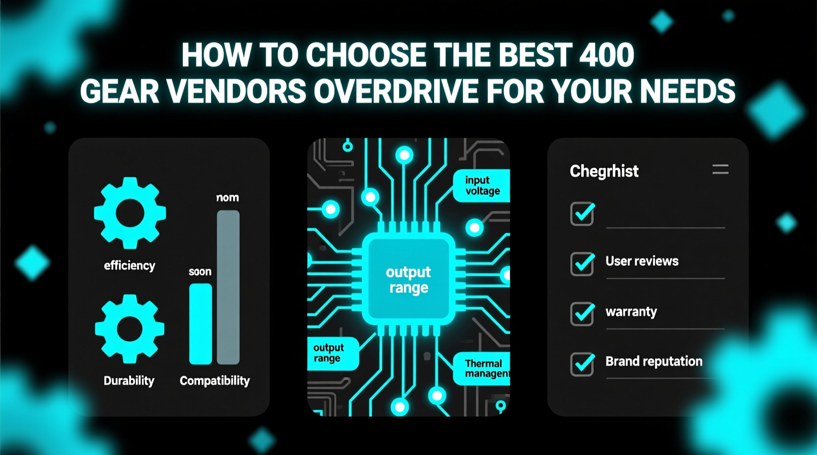 400 gear vendors overdrive