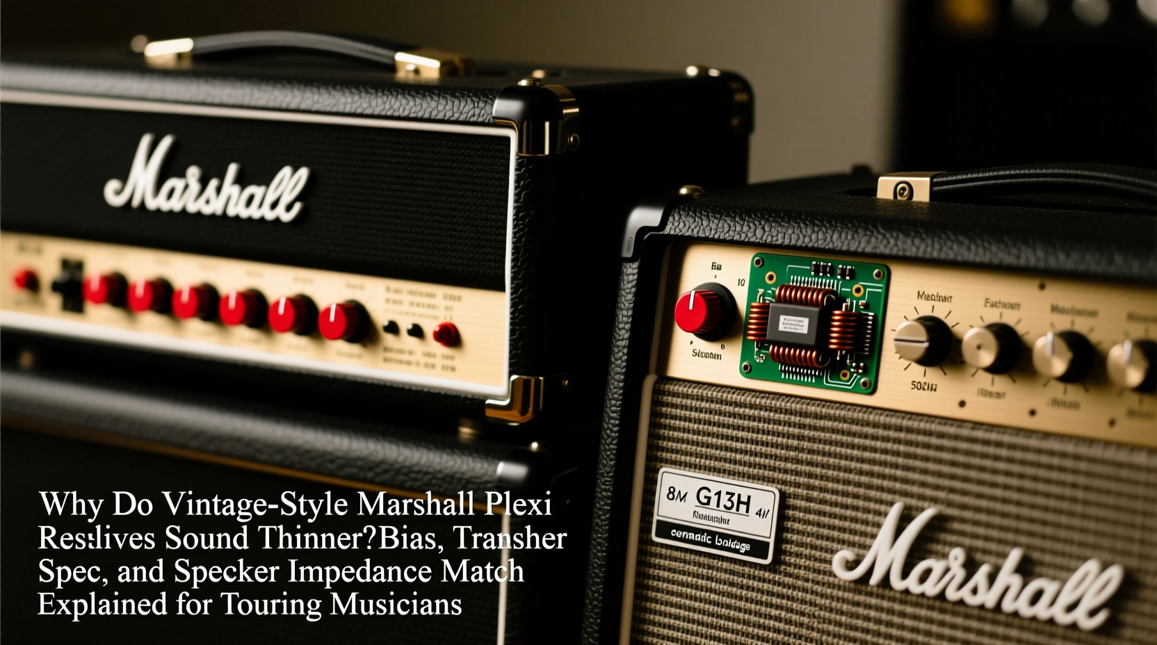 Why Do Vintage-Style Marshall Plexi Reissues Sound Thinner Than Original 1970s Amps — Bias, Transformer Spec, and Speaker Impedance Mismatch Explained for Touring Musicians