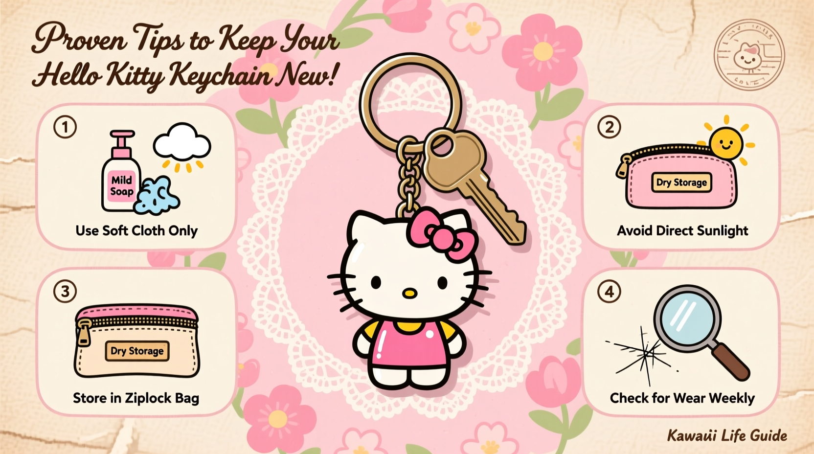 proven tips to extend the life of your hello kitty keychain and keep it looking new