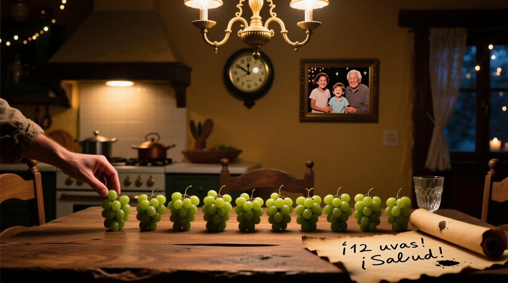 what is the significance of eating grapes on new year