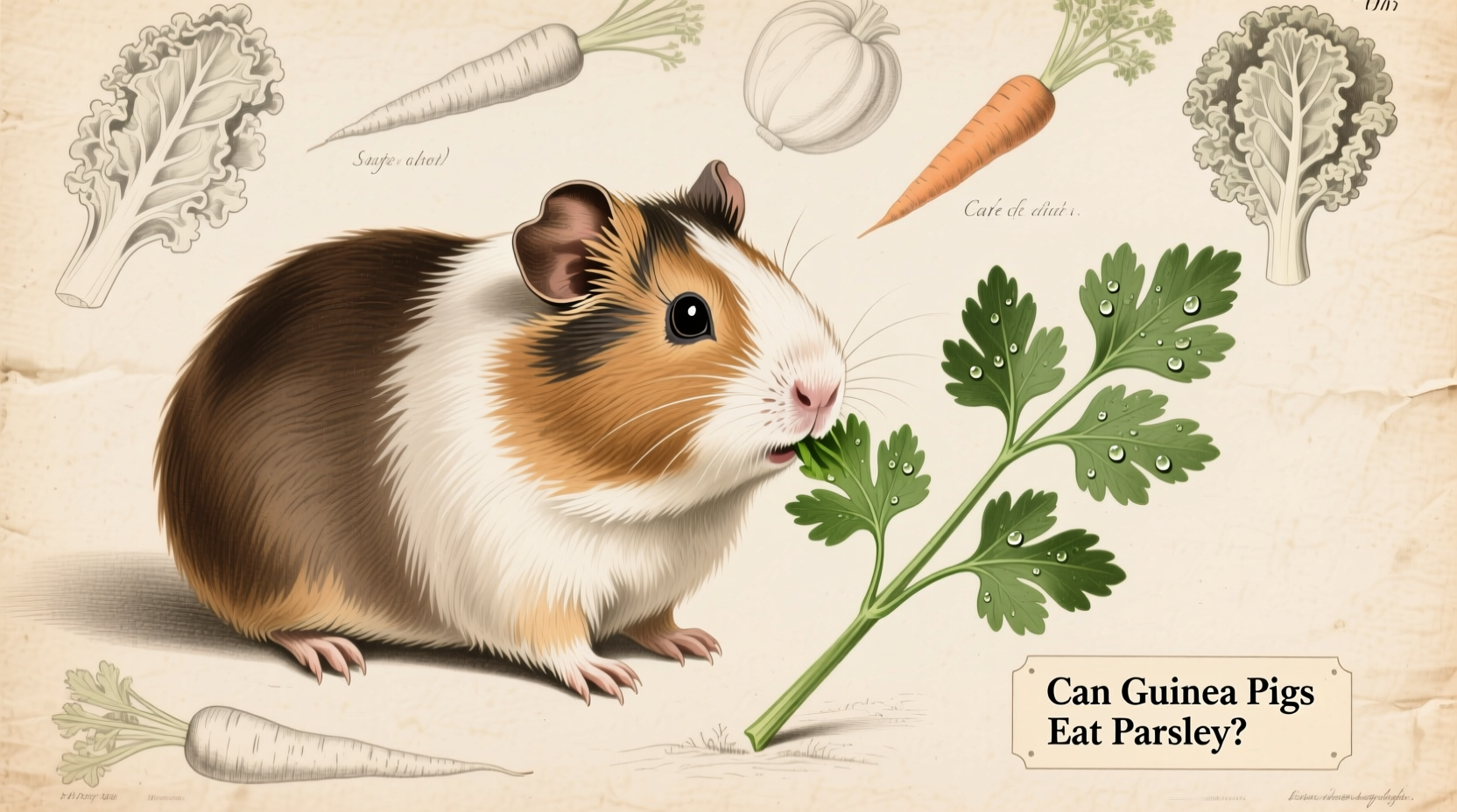 Can Guinea Pigs Eat Parsley? Safe Feeding Guidelines