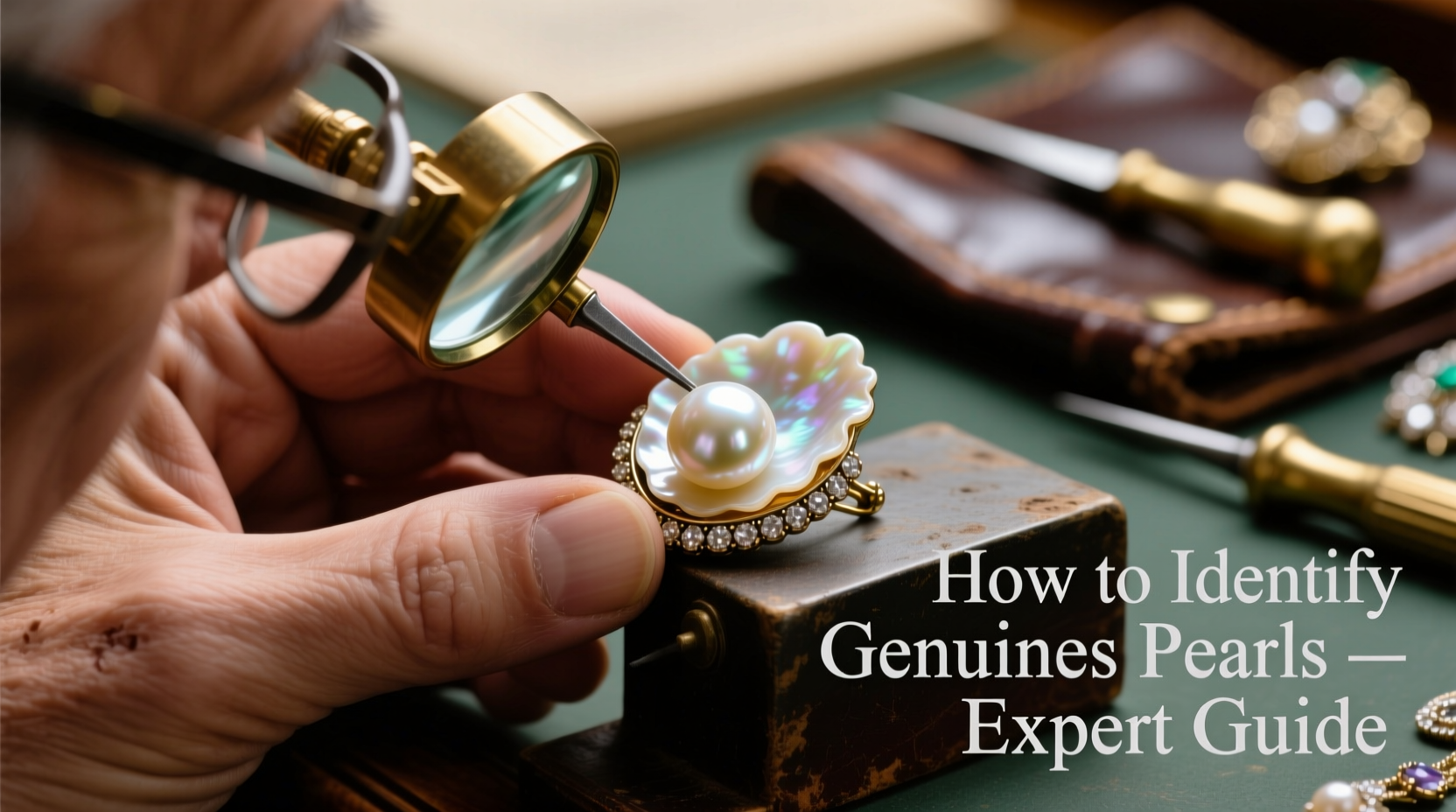 expert guide how to identify genuine pearls in a brooch with confidence