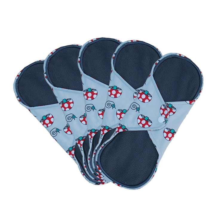 reusable & washable eco-friendly bamboo charcoal sanitary pad