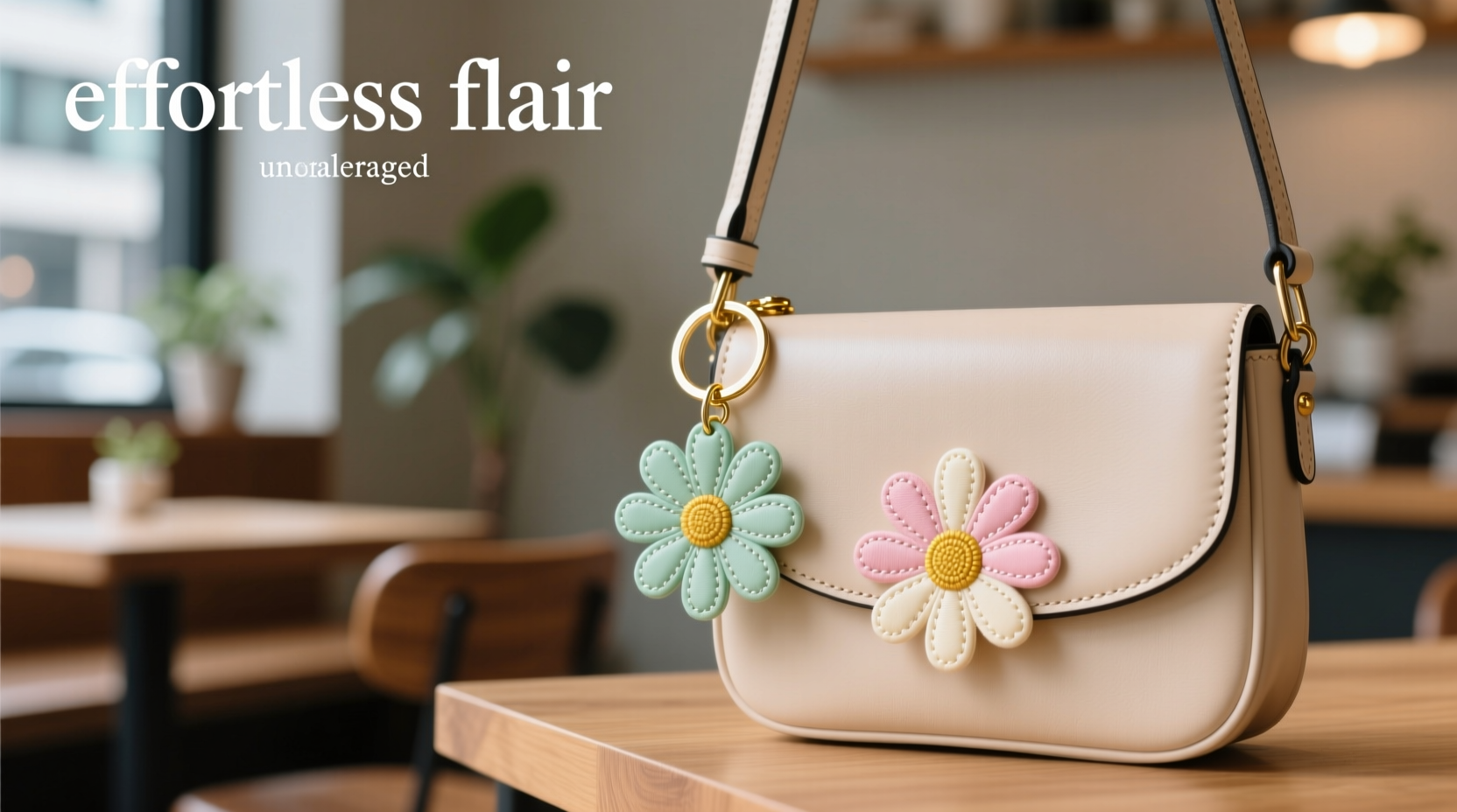 chic and simple tips to style a korean daisy keychain on your bag for effortless flair