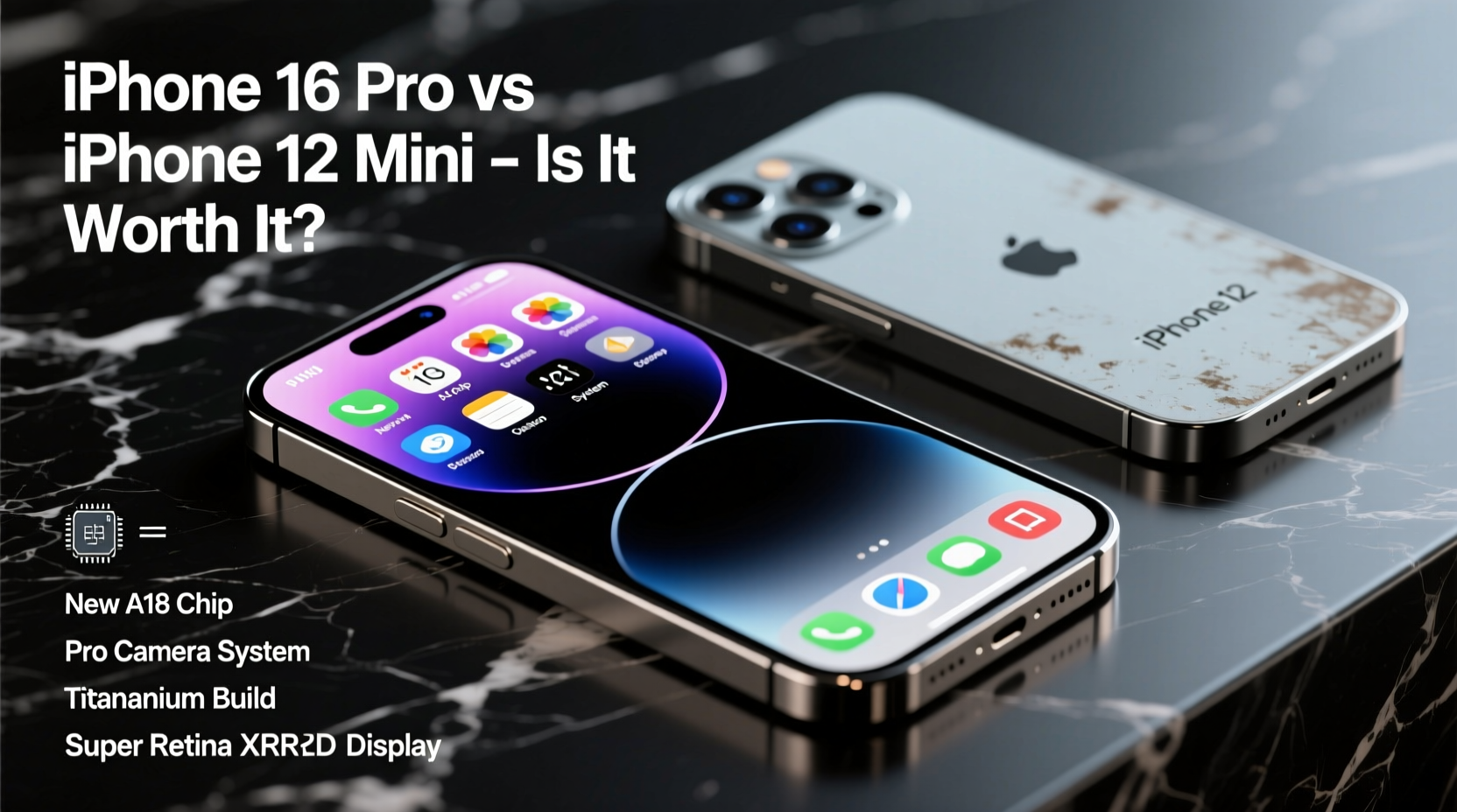 is the iphone 16 pro really worth the upgrade from a 12 mini user reviews