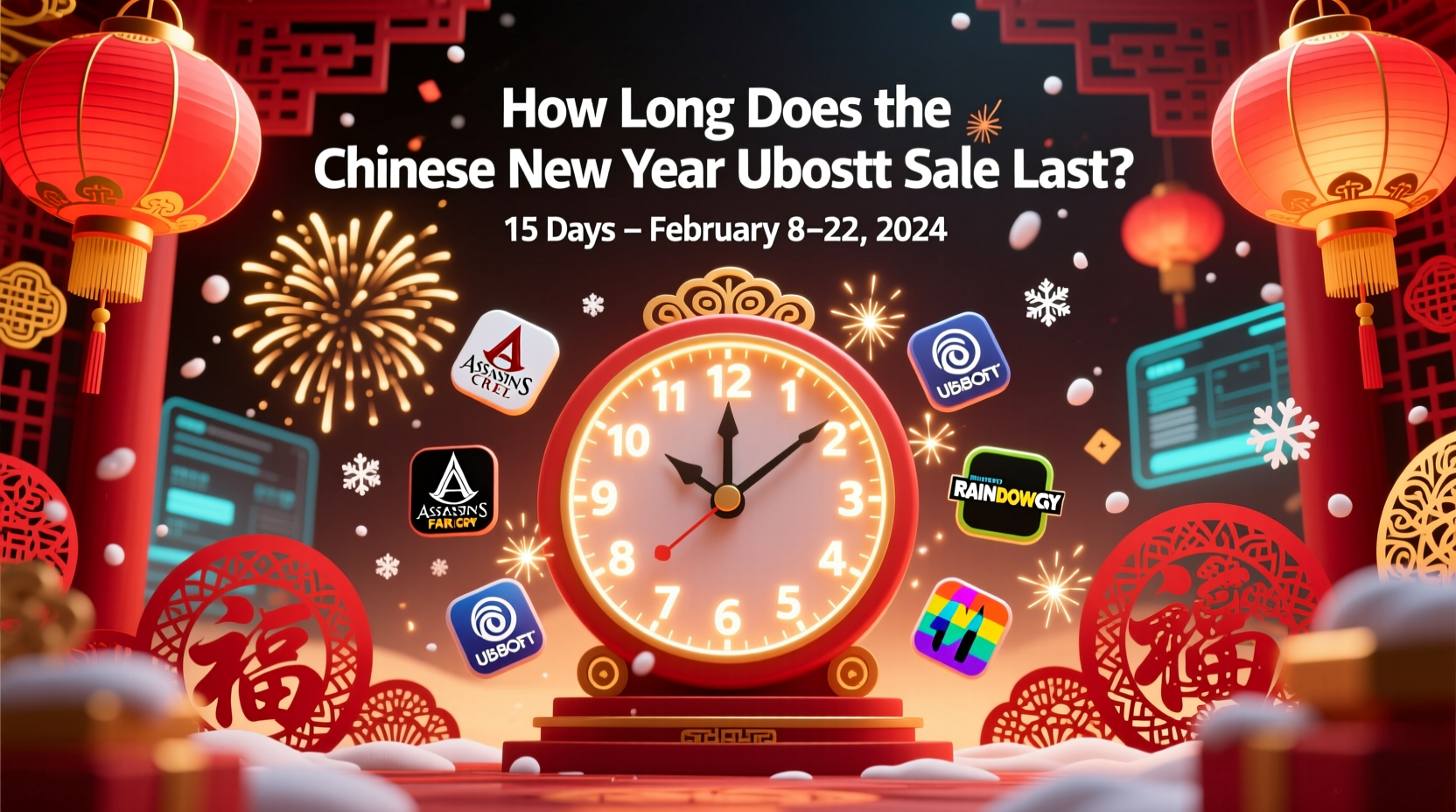 how long does the chinese new year ubisoft sale last