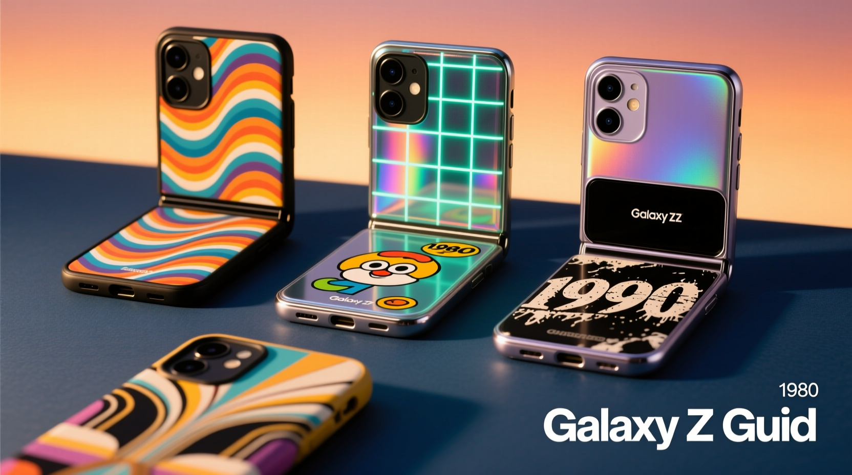 where to find unique retro pattern phone cases for your galaxy z flip a complete guide