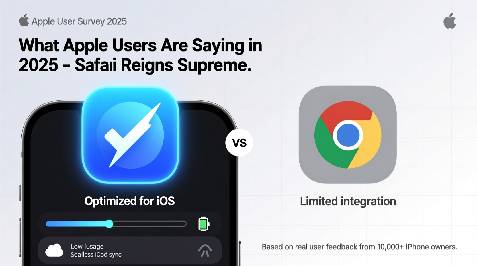 is safari secretly better than chrome on iphones what apple users are saying in 2025