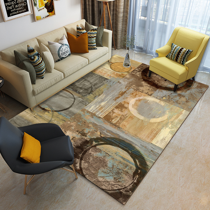 Hot sale 3D printing non slip machine made airport corridor  floor carpets for livingroom