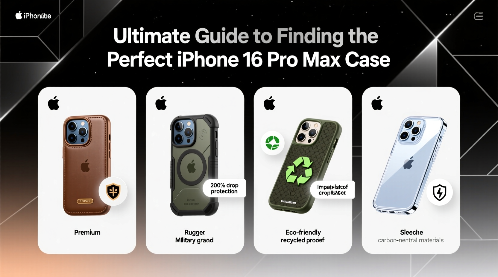 ultimate guide to finding the perfect iphone 16 pro max case that matches your style and protection needs