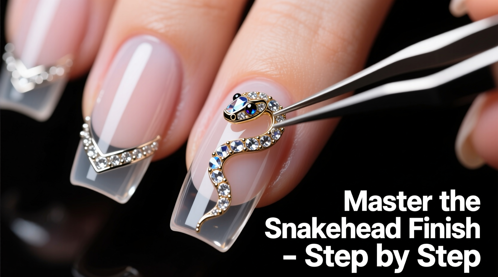 mastering the gemstone snakehead nail finish step by step tips for a stunning long lasting look