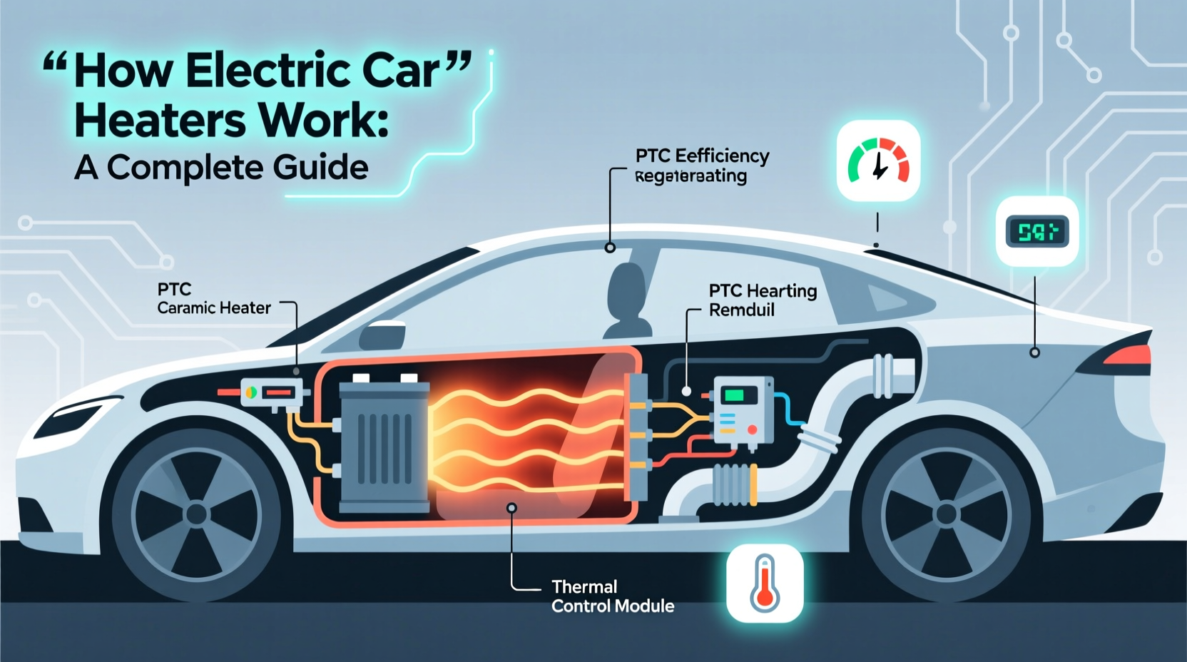 how does a heater work in an electric car
