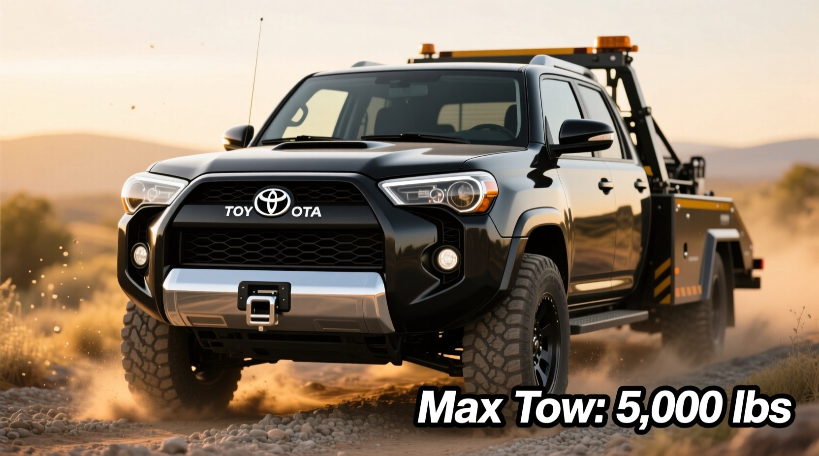 4runner 2025 tow package limitations