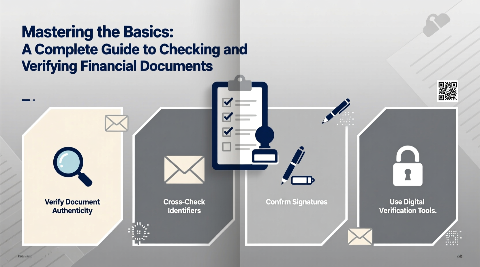 mastering the basics a complete guide on how to check and verify financial documents