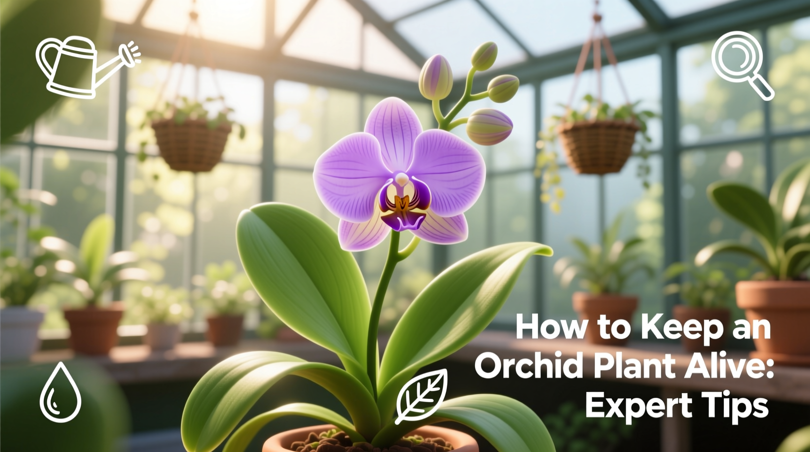how to keep an orchid plant alive
