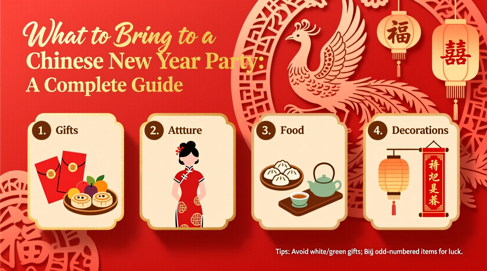 what should i bring to a chinese new year party