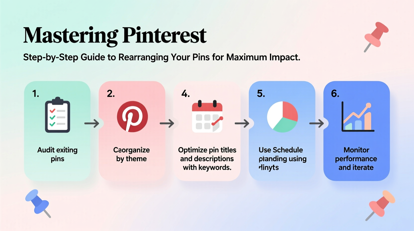 mastering pinterest a step by step guide to rearranging your pins for maximum impact