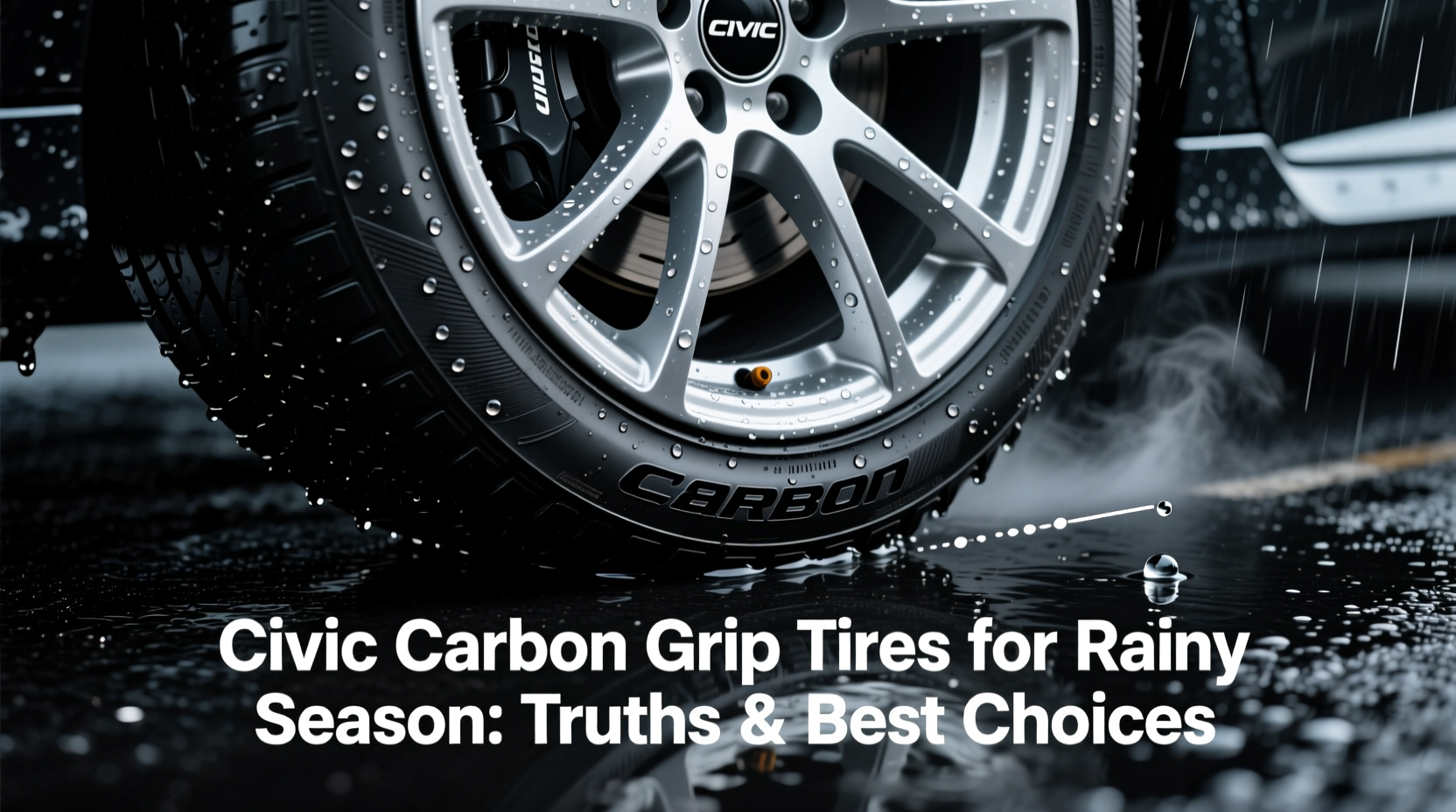 civic carbon grip rainy season