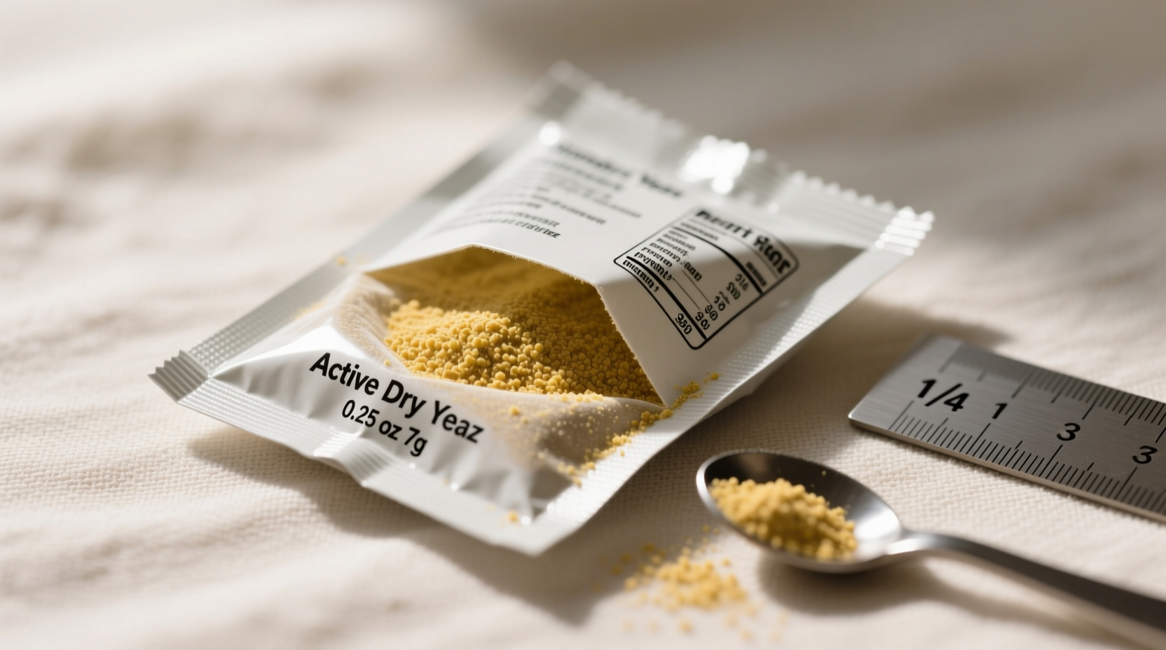 how much yeast is in a packet