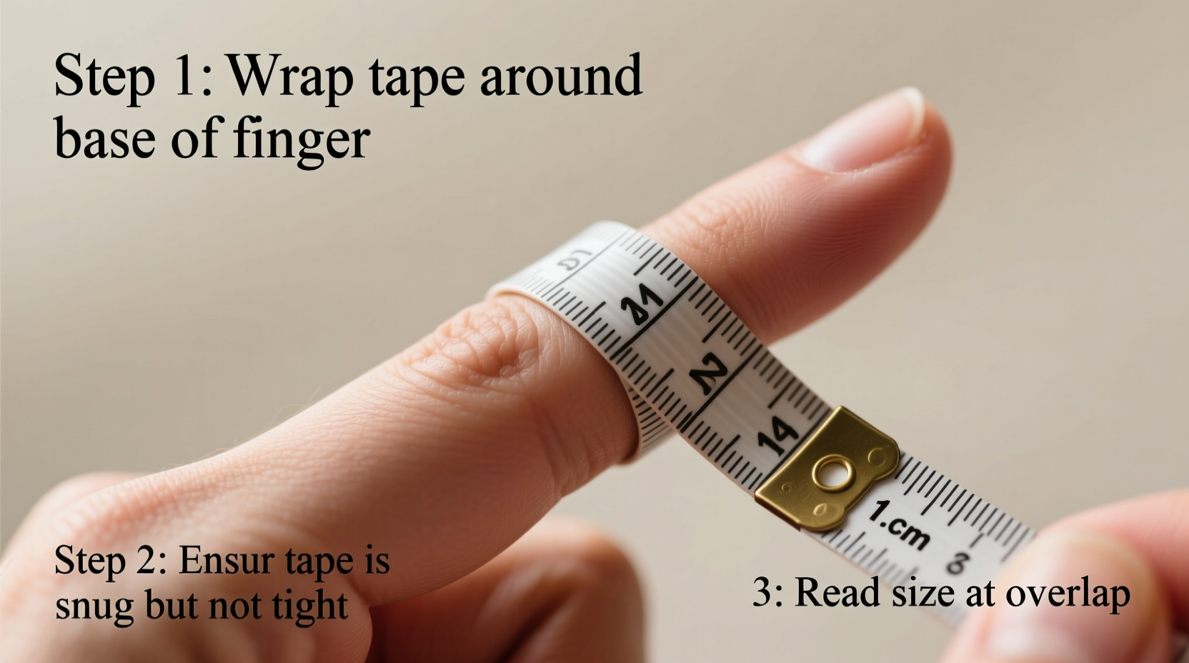 how to accurately measure your index finger ring size at home a step by step guide
