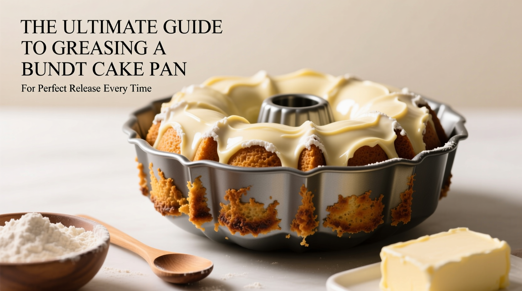 the ultimate guide to greasing a bundt cake pan for perfect release every time