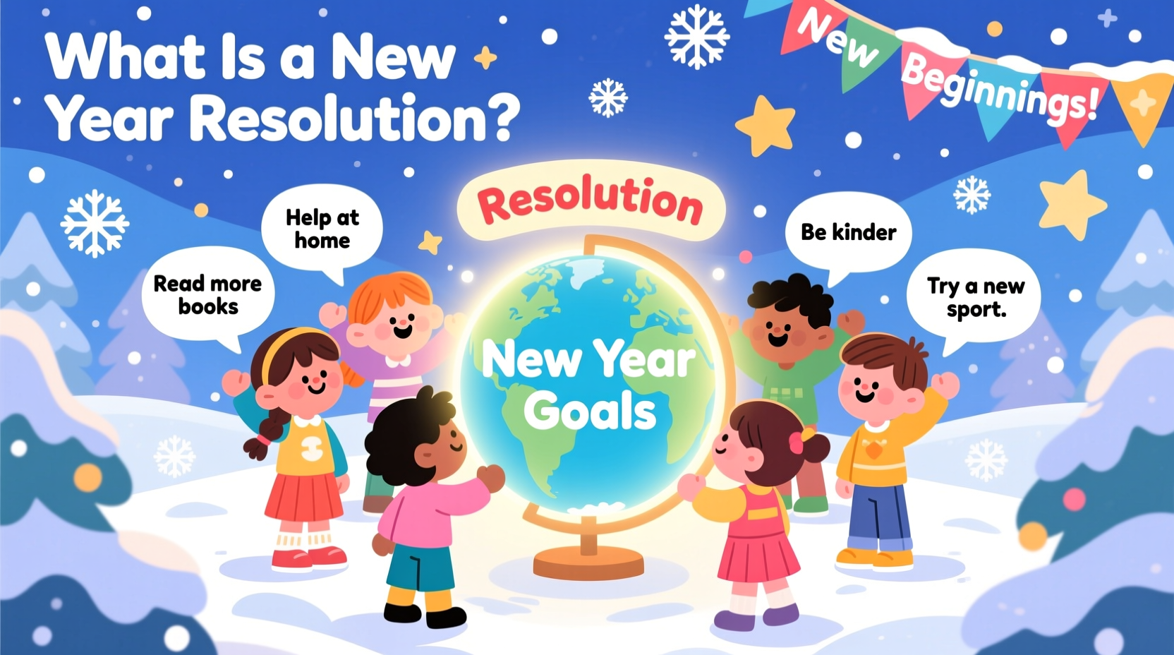 what is a new year resolution ks2