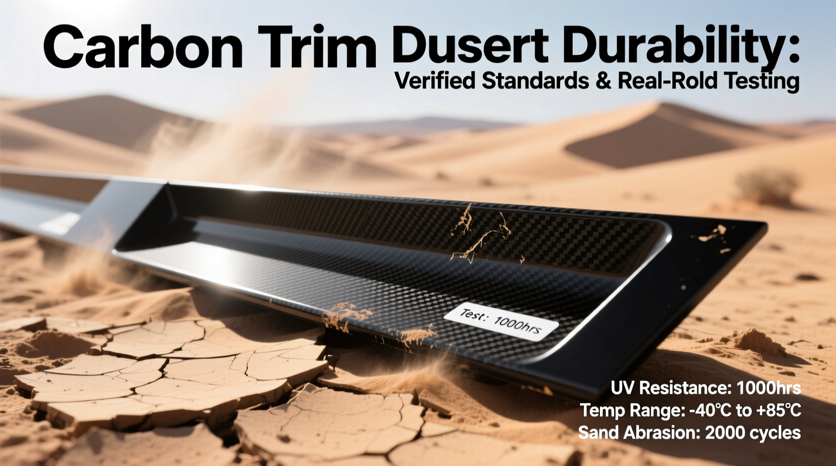 carbon trim desert durability