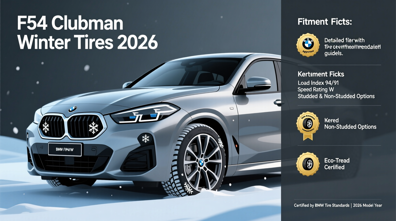 f54 clubman winter tires 2026