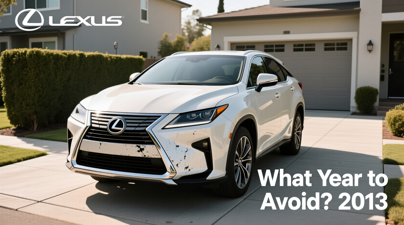 How to Choose RX350 Bumper, What Year to Avoid Lexus RX350?