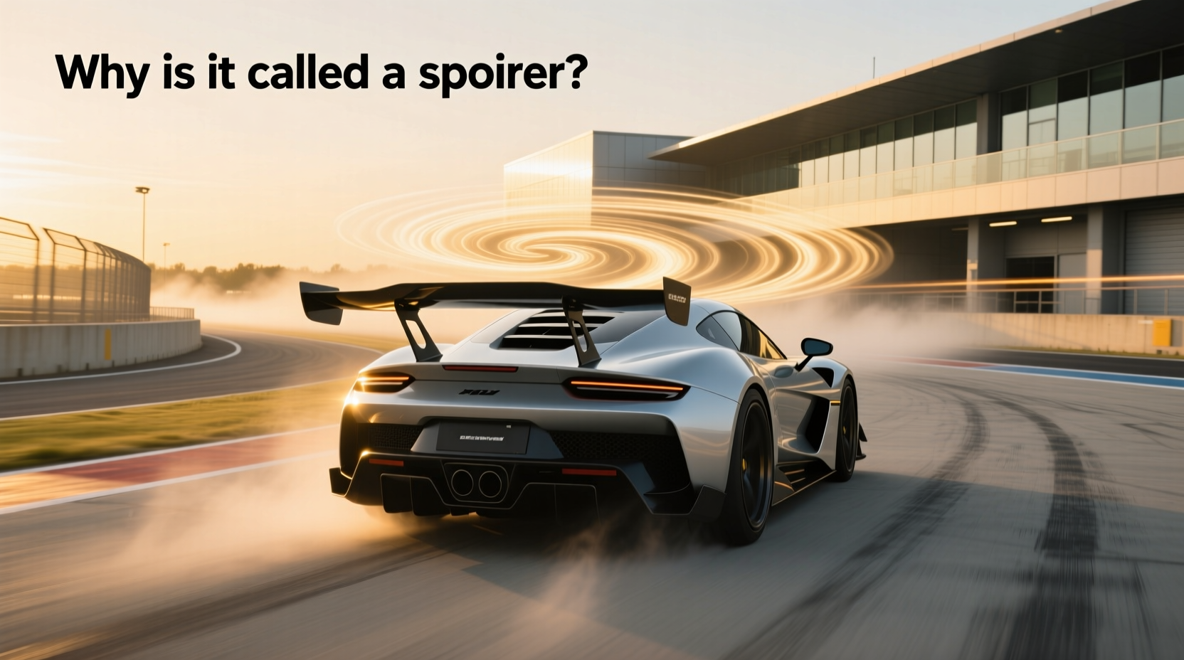 How to choose vortex spoiler,Why is it called a spoiler?