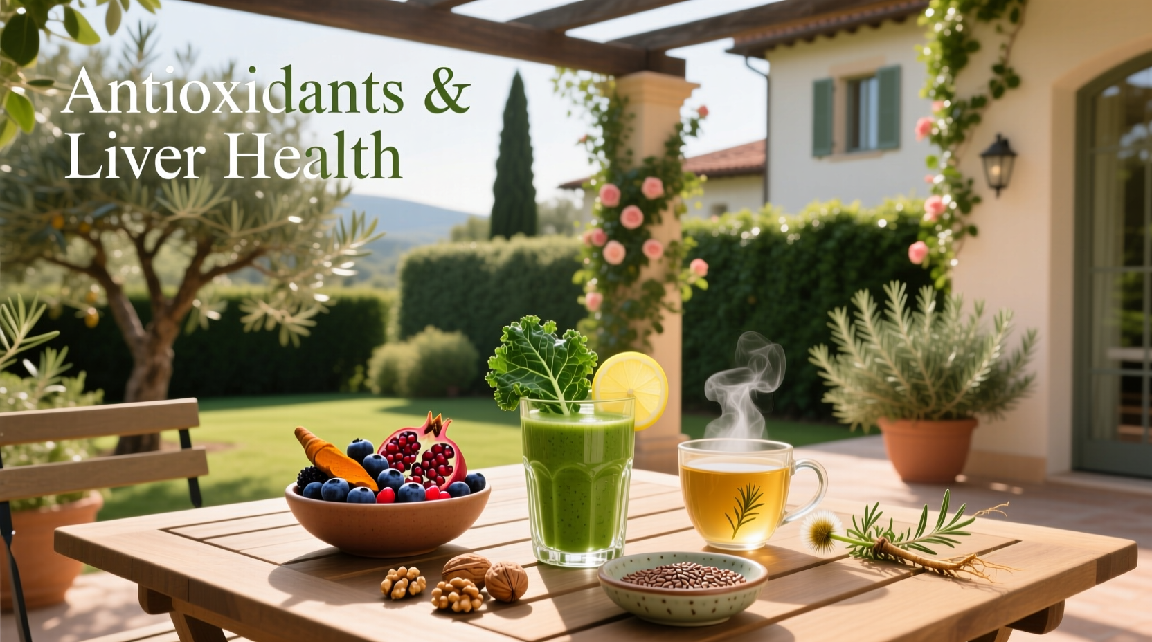 antioxidants liver health