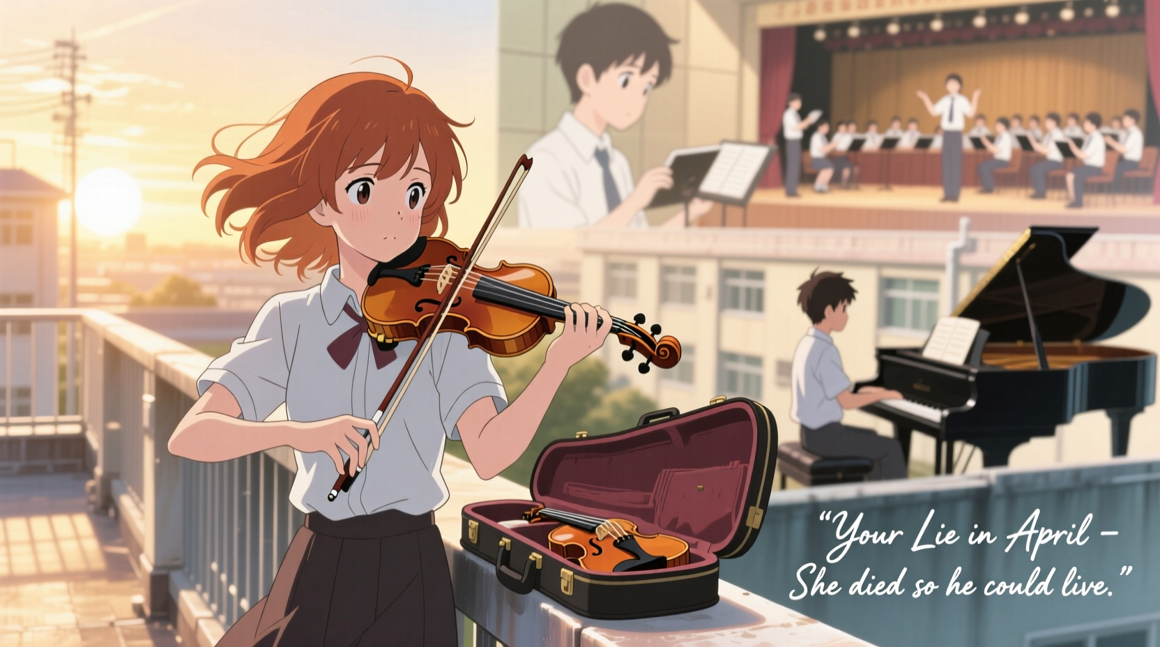 why did kaori die in your lie in april characters fate