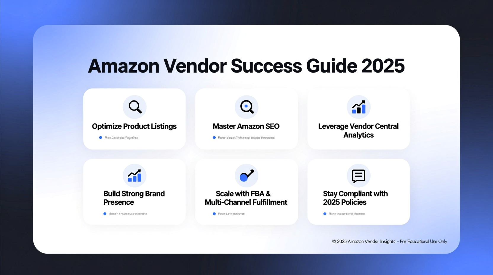 Amazon Vendor Search: How to Find and Evaluate Suppliers on Amazon in 2025